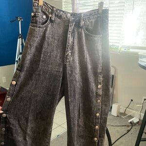 Trendy Flare jeans (fashion nova)